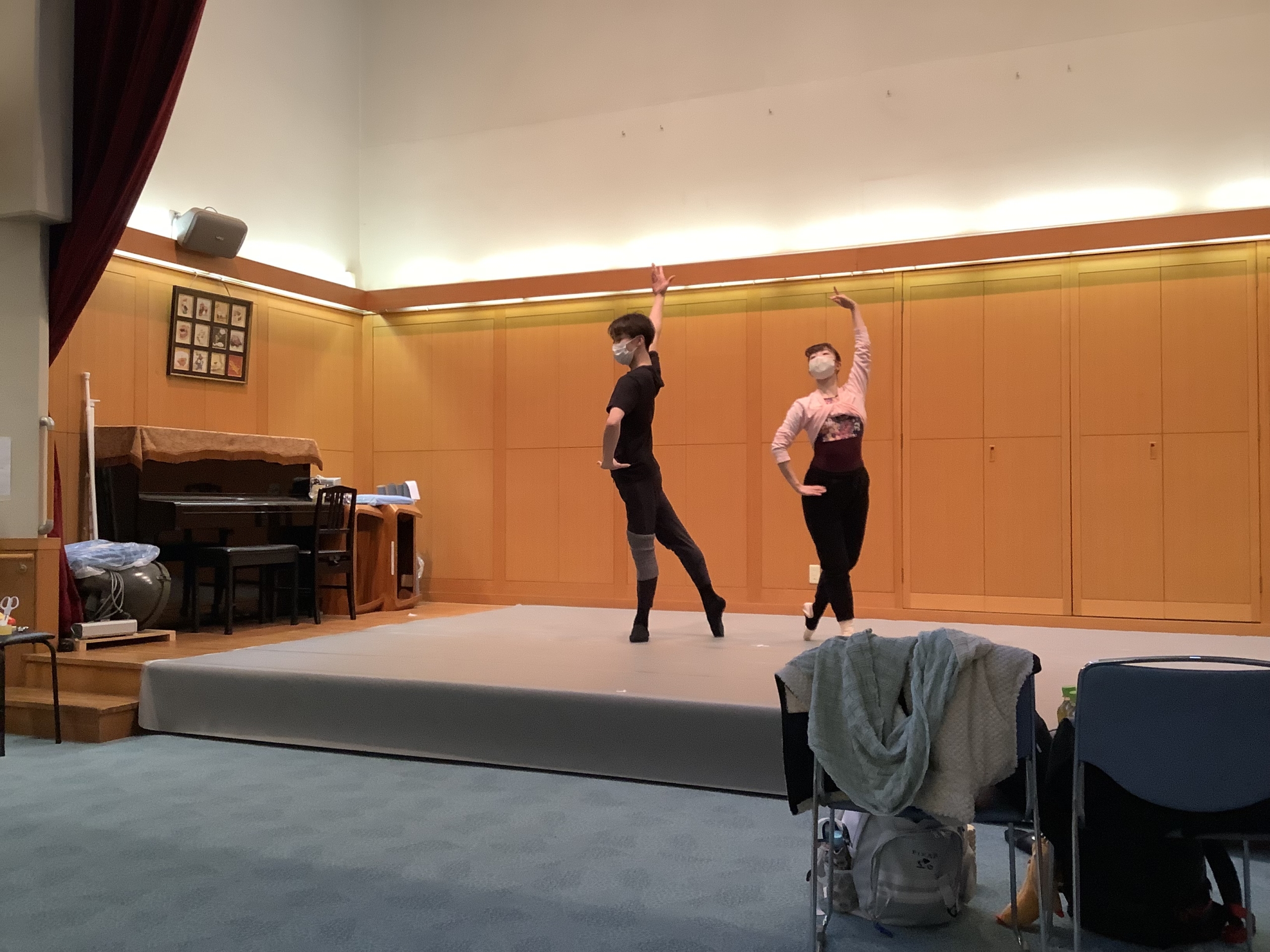 バレエ公演リハーサル