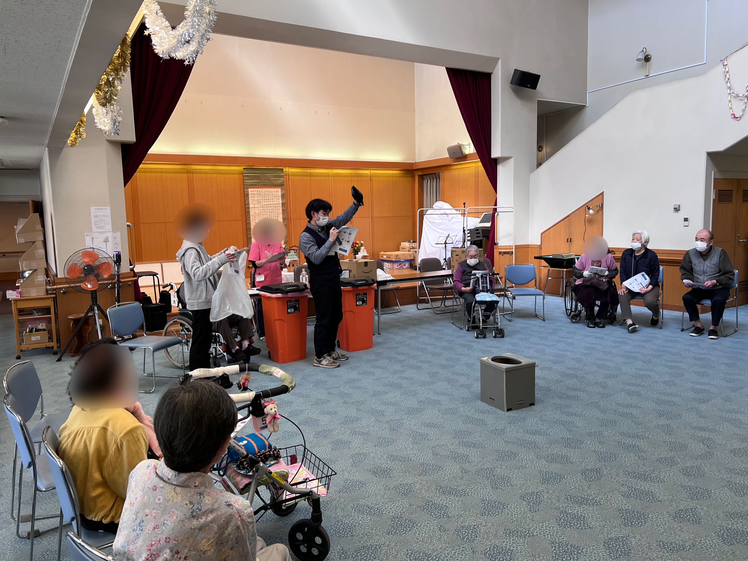 「BCP(事業継続計画)非常用トイレの使い方研修」を開催しました！