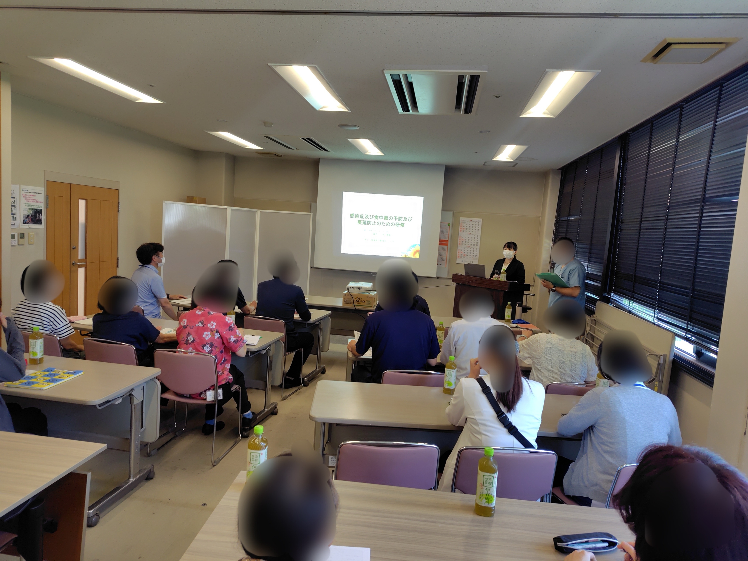 国際親善総合病院　感染症看護専門看護師　中村麻子様を講師に迎え、感染症対策研修を開催しました！