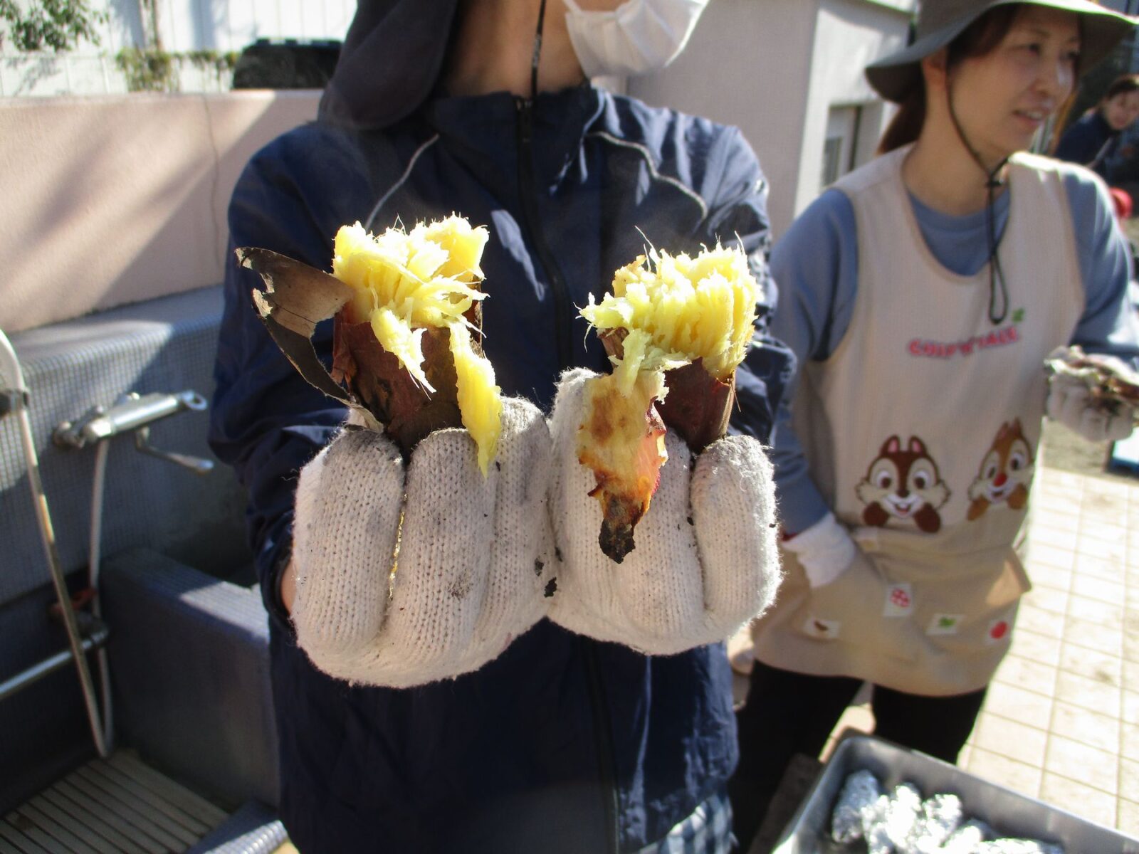11月21日（金）「焼いも大会」開催しました