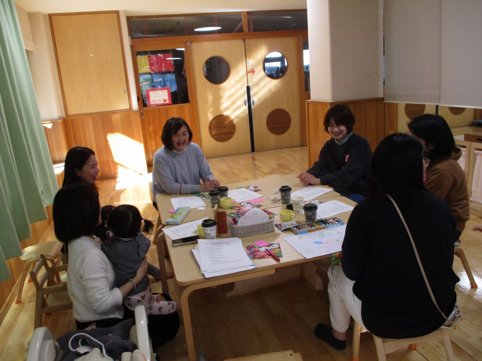 1月13日（火）「給食レストラン＆ママカフェ」を開催しました♪