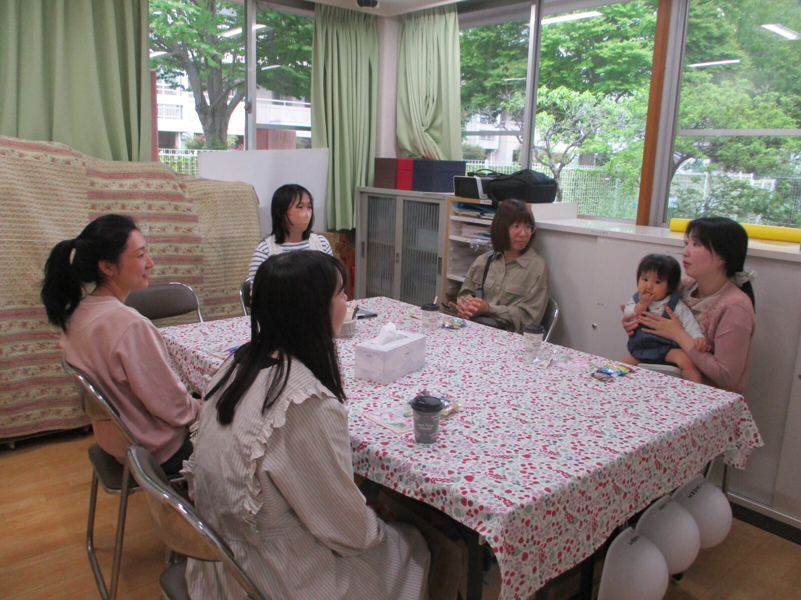 4月23日「給食レストラン＆ママカフェ」開催しました♪