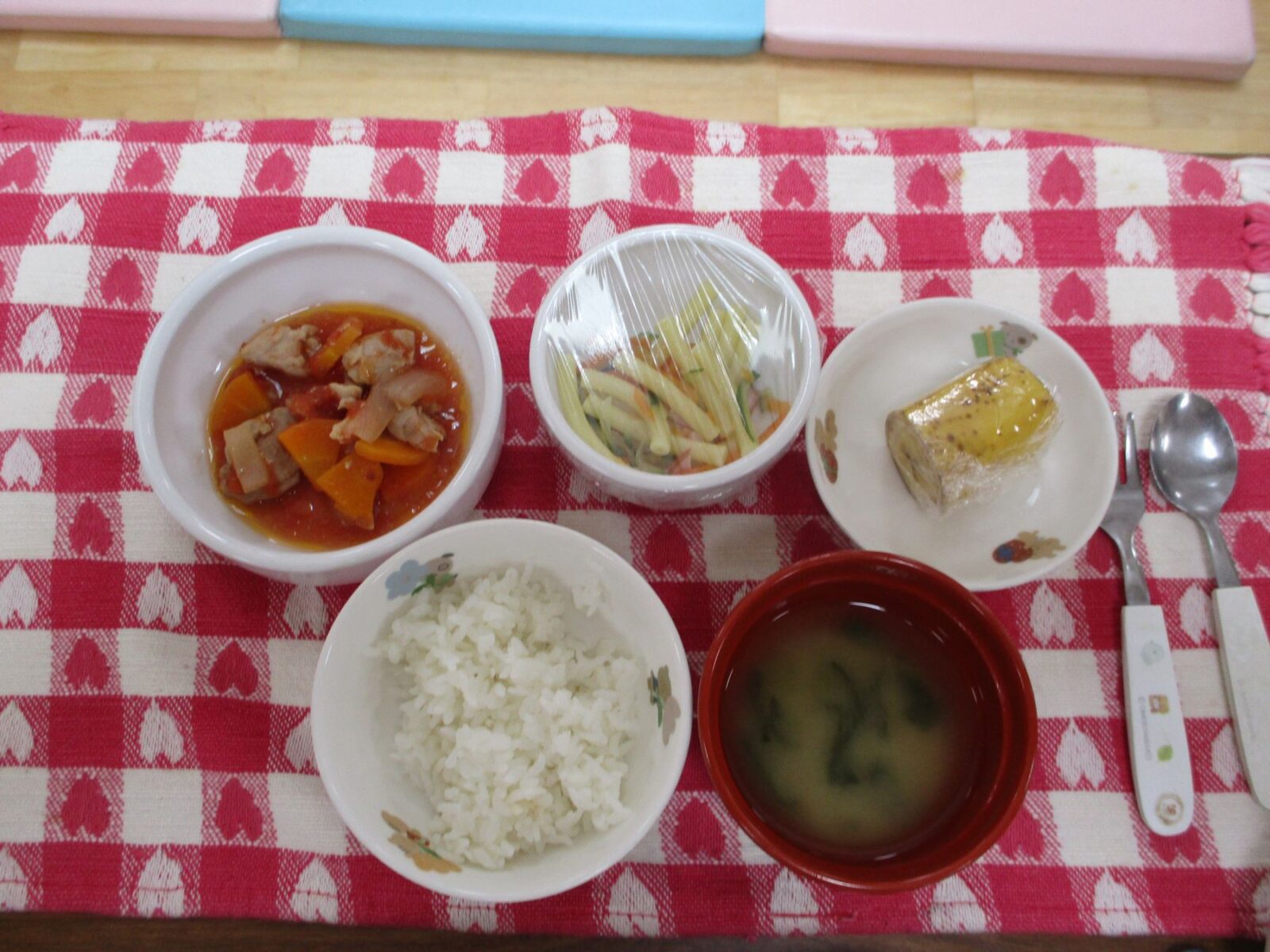 7月最後のイベント、給食レストラン＆ママカフェ開催しました♪