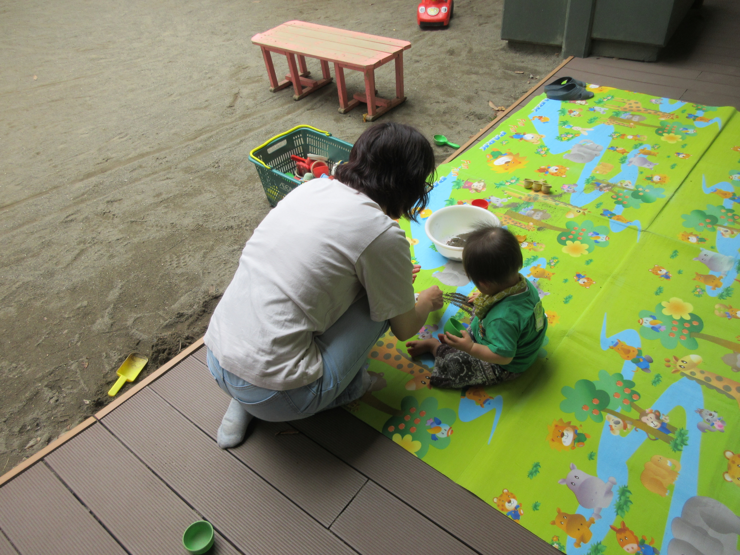 楽しい砂遊び☆彡