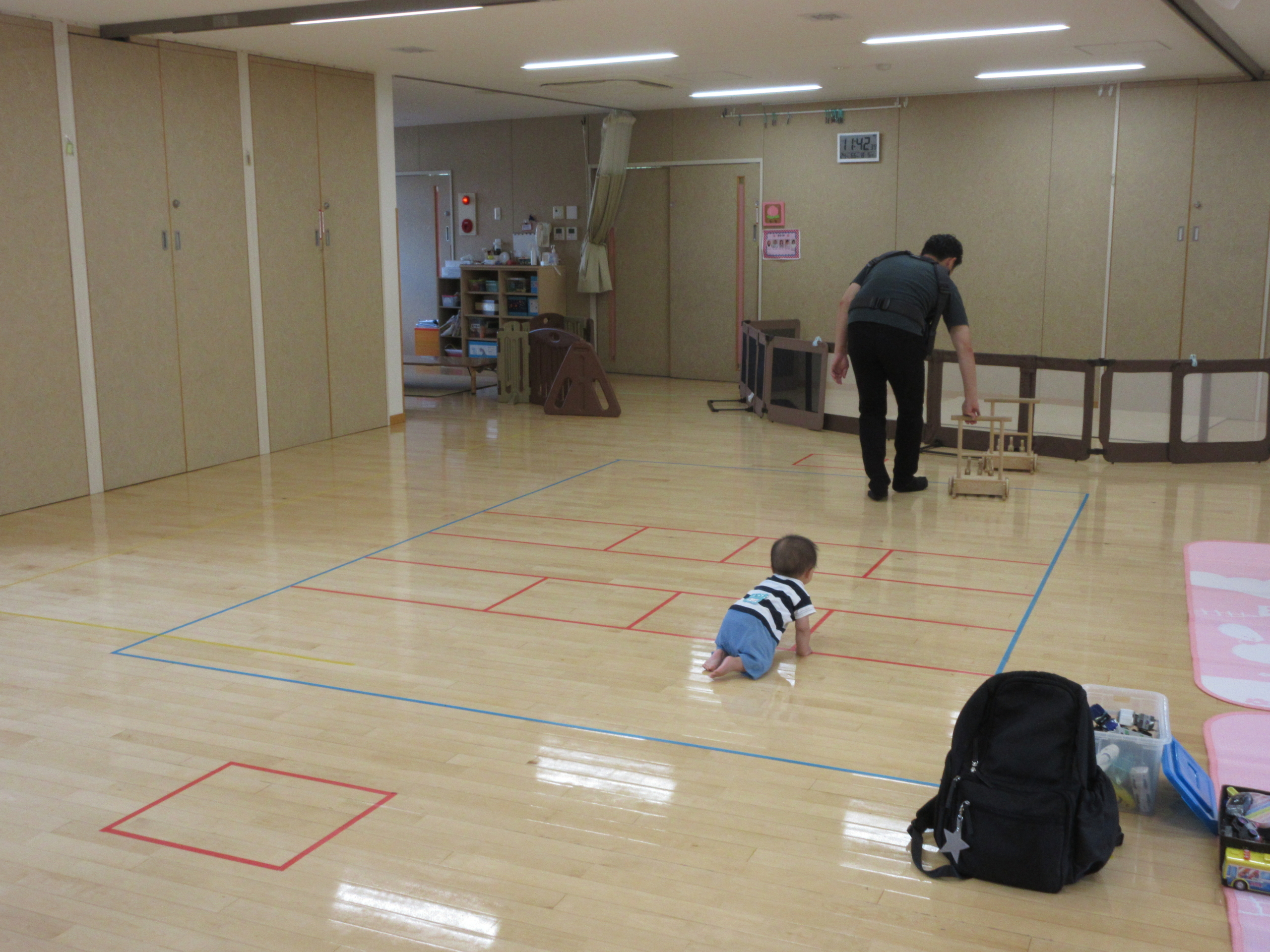 まっててね、パパ！ぼく、がんばったよ