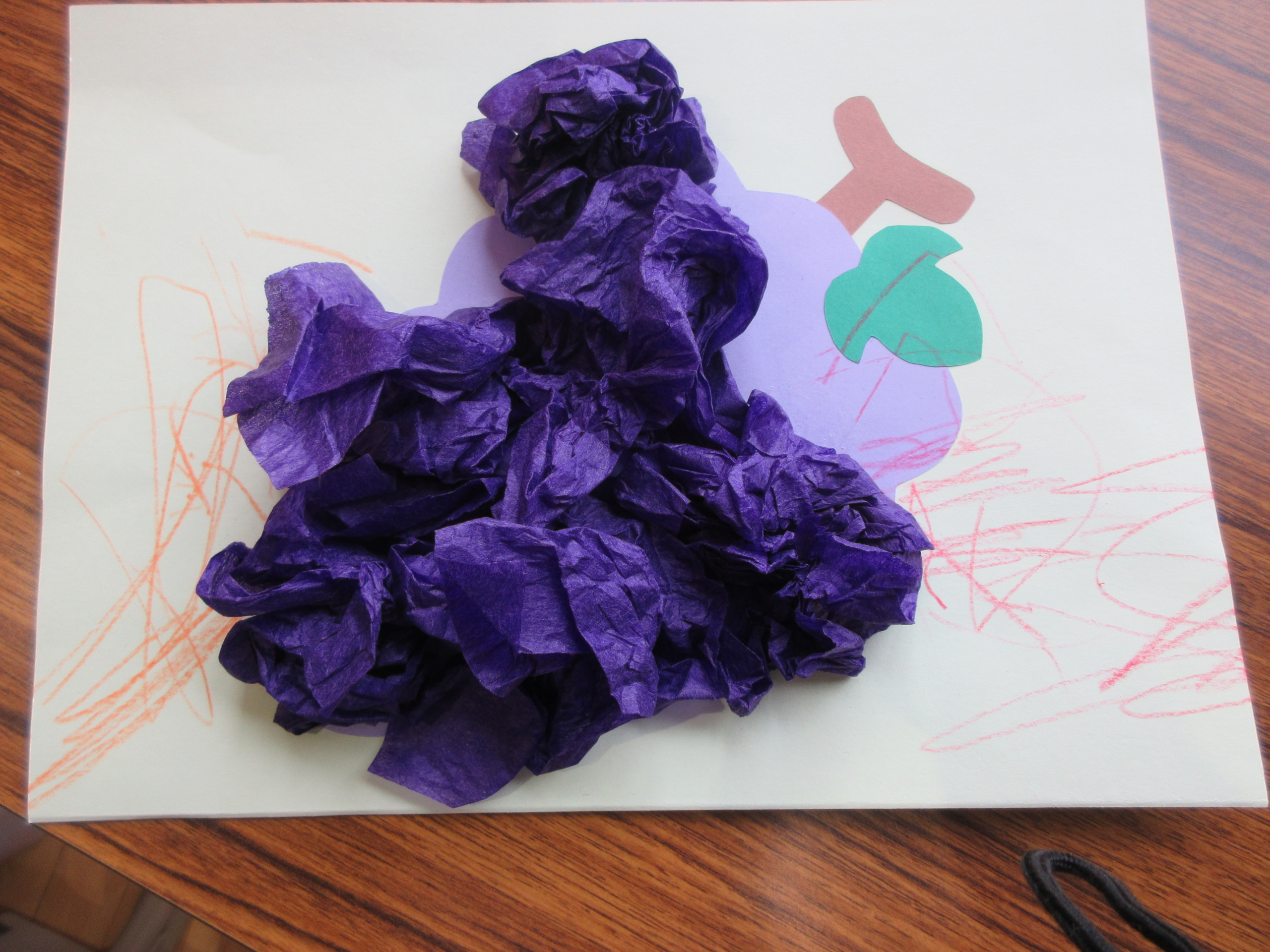 🎨みんなでぶどうを作ったよ!🍇