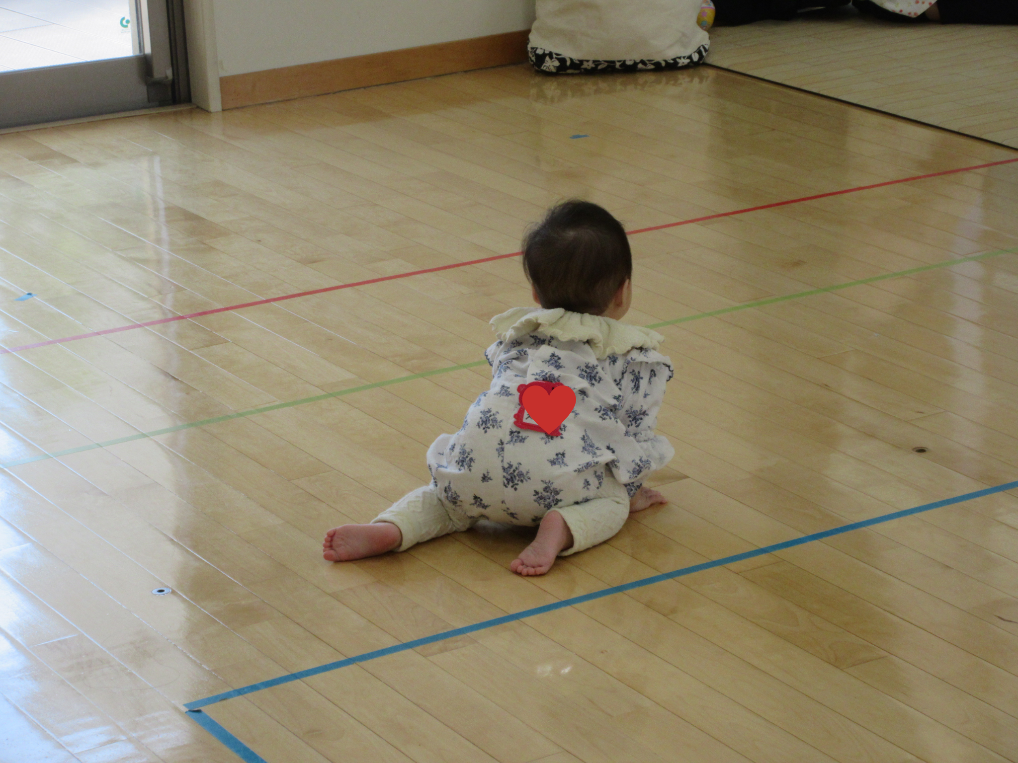 👶✨今日はママといっしょに「てぃんくる」にあそびにきたよ!