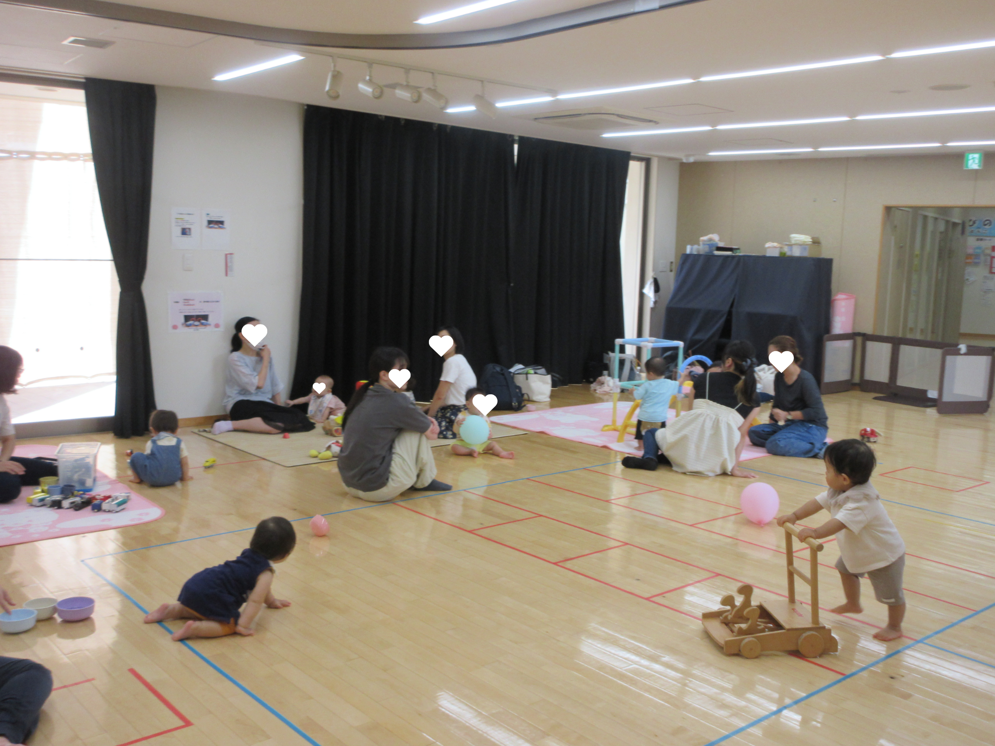 今日はとってもにぎやかな一日😄